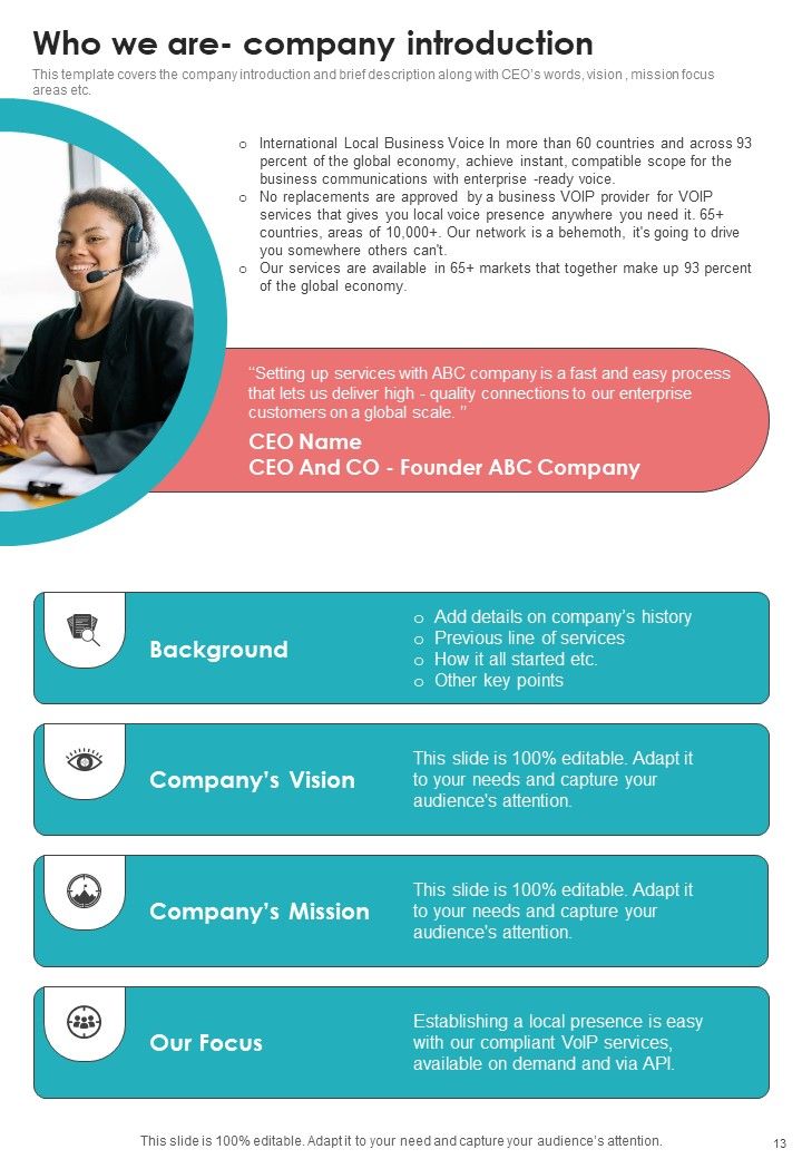Voice Over Internet Protocol Telecommunications System Proposal Example Document Report Doc Pdf Ppt