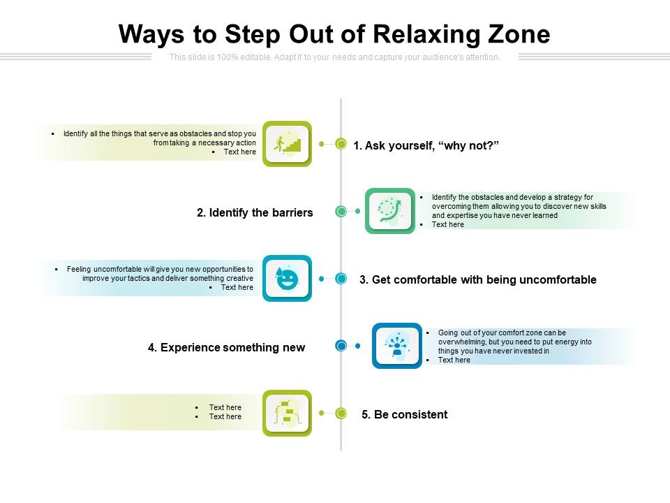 Ways_To_Step_Out_Of_Relaxing_Zone_Ppt_PowerPoint_Presentation_Gallery_Tips_PDF_Slide_1.jpg