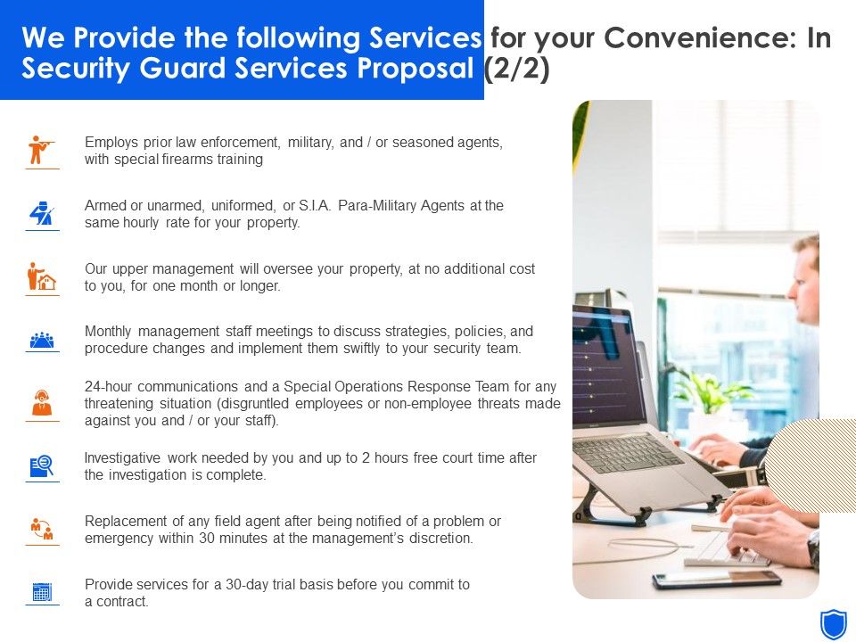 We_Provide_The_Following_Services_For_Your_Convenience_In_Security_Guard_Services_Proposal_Professional_PDF_Slide_1.jpg
