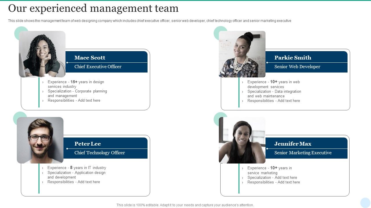 Web_Interface_Development_Services_Company_Summary_Our_Experienced_Management_Team_Information_PDF_Slide_1.jpg