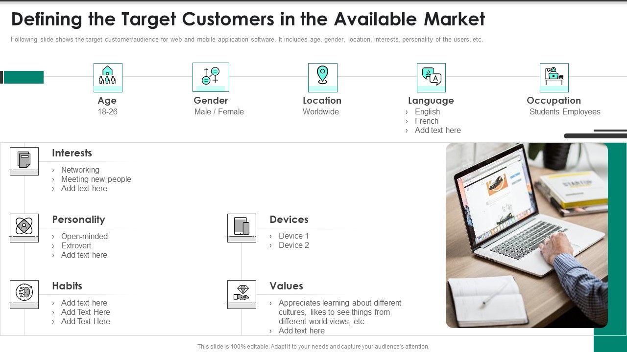 Website_Interface_And_Application_Development_Firm_Defining_The_Target_Customers_In_The_Brochure_PDF_Slide_1.jpg