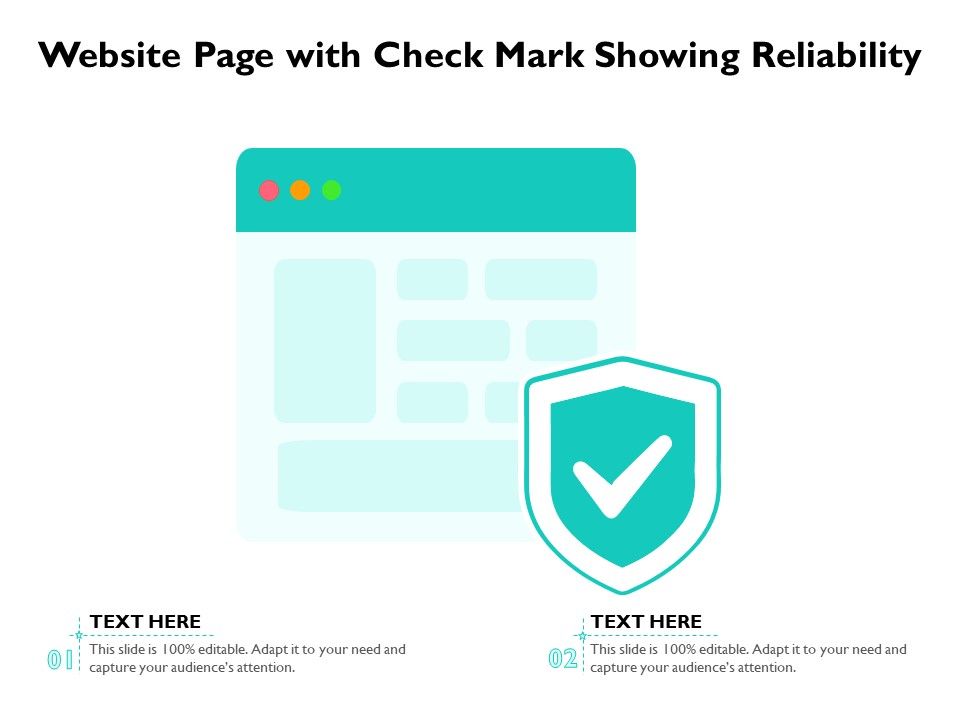 Website_Page_With_Check_Mark_Showing_Reliability_Ppt_PowerPoint_Presentation_Gallery_Guide_PDF_Slide_1.jpg