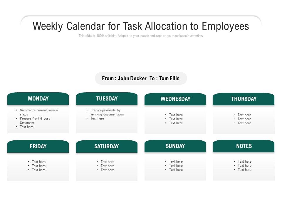 Weekly_Calendar_For_Task_Allocation_To_Employees_Ppt_PowerPoint_Presentation_File_Infographics_PDF_Slide_1.jpg