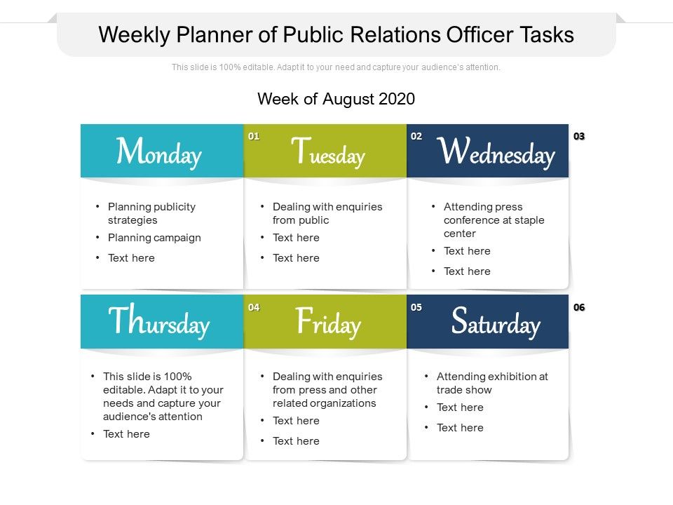 Weekly_Planner_Of_Public_Relations_Officer_Tasks_Ppt_PowerPoint_Presentation_Gallery_Sample_PDF_Slide_1.jpg