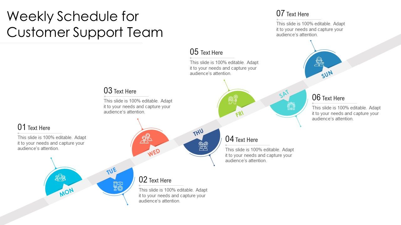 Weekly_Schedule_For_Customer_Support_Team_Ppt_PowerPoint_Presentation_Gallery_Influencers_PDF_Slide_1.jpg