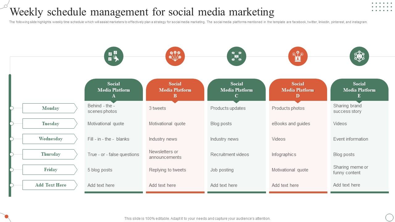 Weekly_Schedule_Management_For_Social_Media_Marketing_Ppt_Ideas_Maker_PDF_Slide_1.jpg