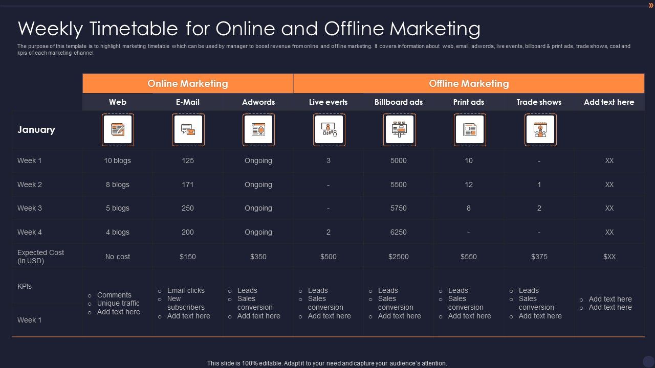 Weekly_Timetable_For_Online_And_Offline_Marketing_Inspiration_PDF_Slide_1.jpg