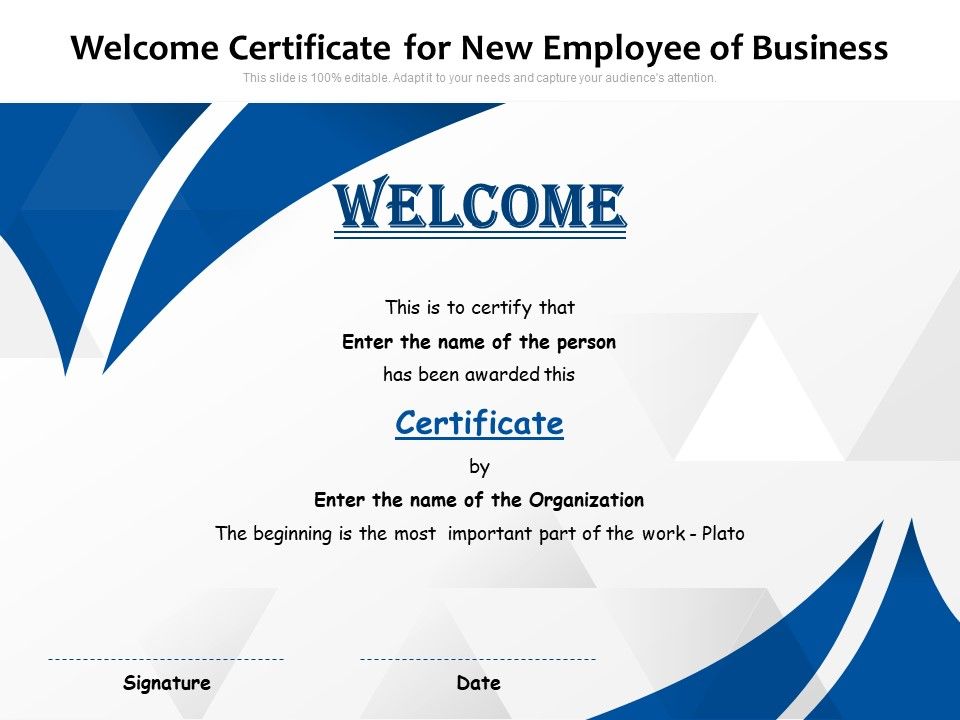 Welcome_Certificate_For_New_Employee_Of_Business_Ppt_PowerPoint_Presentation_Inspiration_Example_File_PDF_Slide_1.jpg