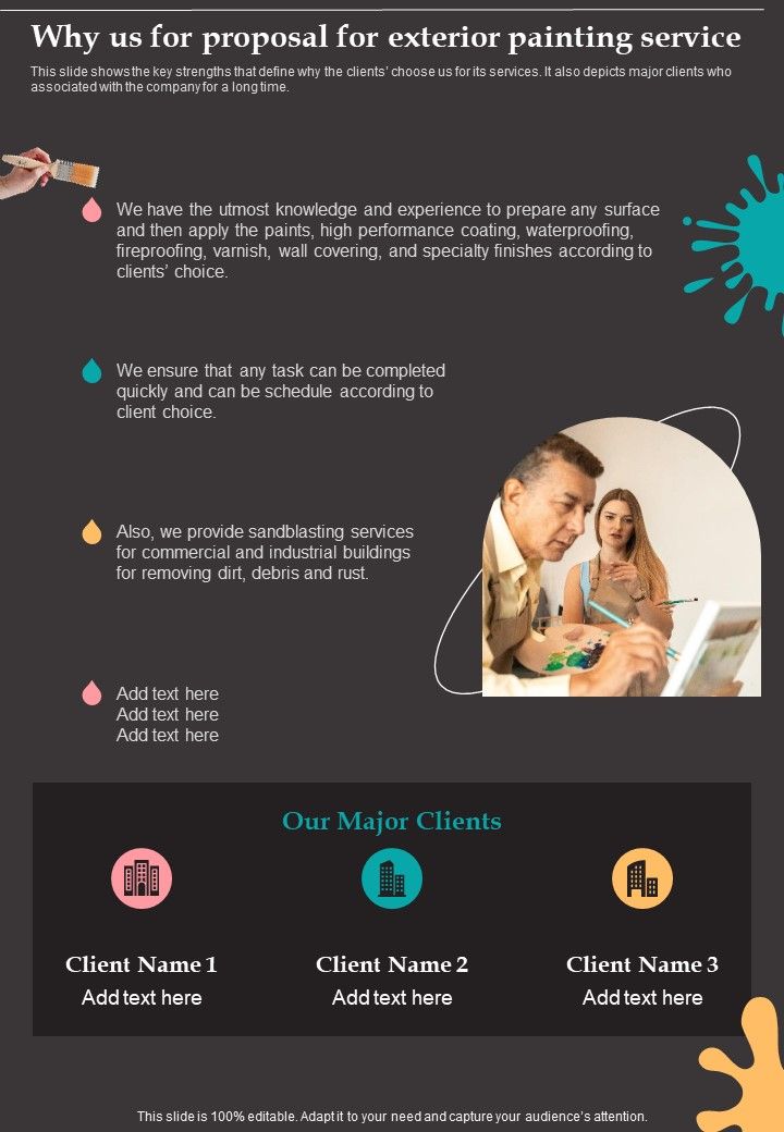 Why_Us_For_Proposal_For_Exterior_Painting_Service_One_Pager_Sample_Example_Document_Slide_1.jpg