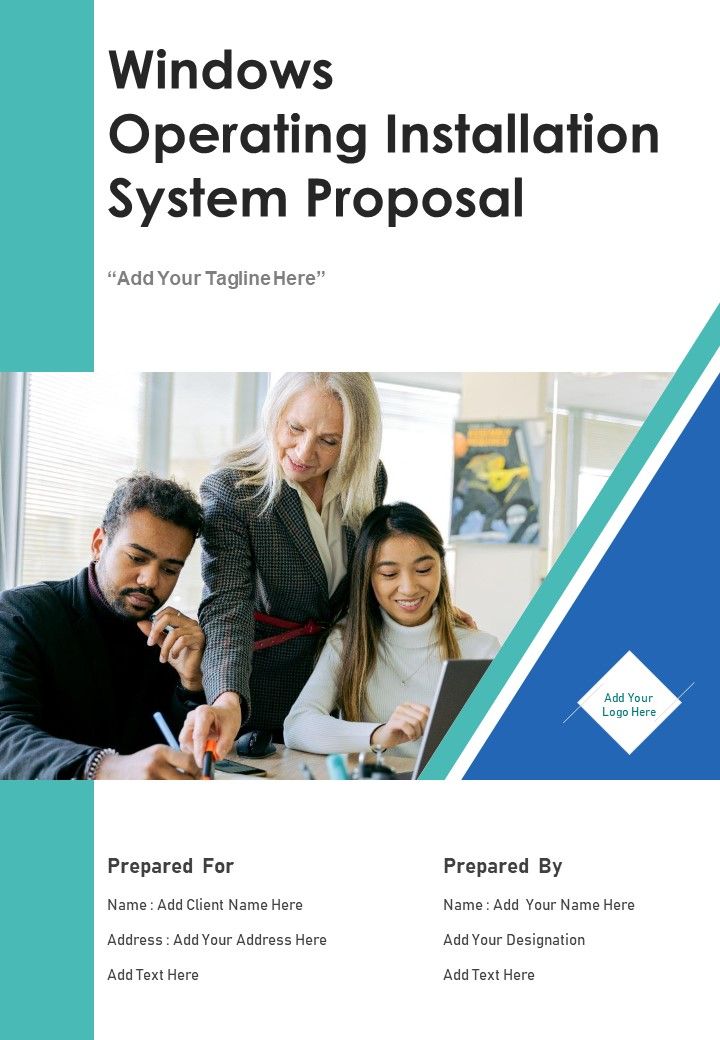 Windows Operating System Installation Proposal Example Document Report Doc Pdf Ppt Slide01