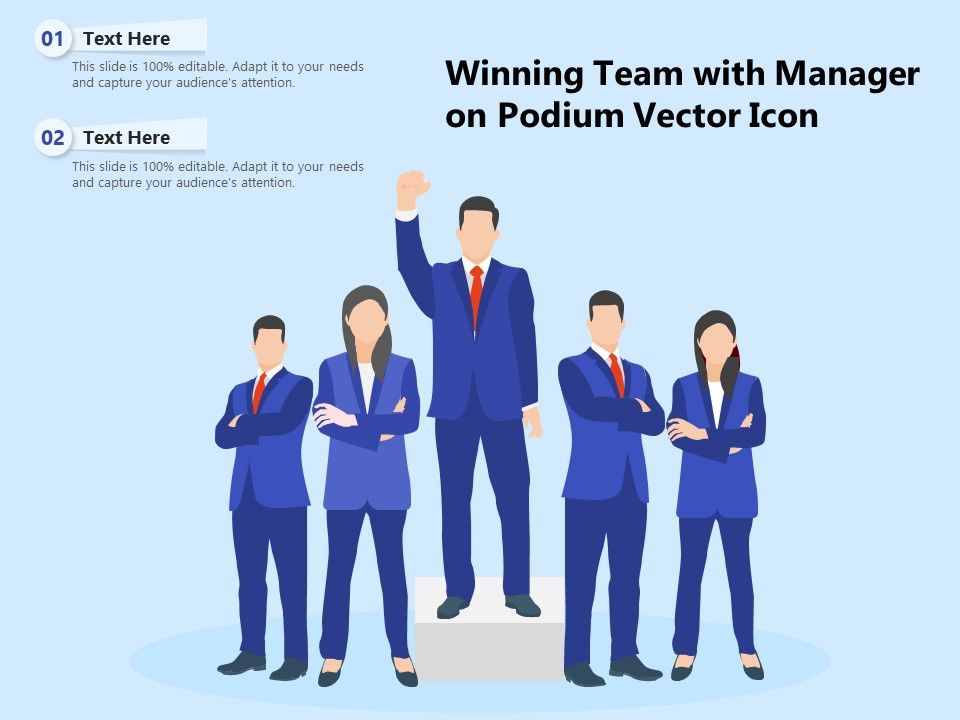 Winning_Team_With_Manager_On_Podium_Vector_Icon_Ppt_PowerPoint_Presentation_Gallery_Background_Images_PDF_Slide_1.jpg