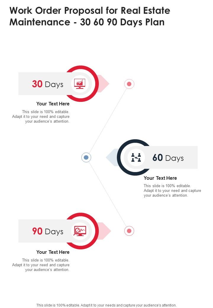 Work_Order_Proposal_For_Real_Estate_Maintenance_30_60_90_Days_Plan_One_Pager_Sample_Example_Document_Slide_1.jpg