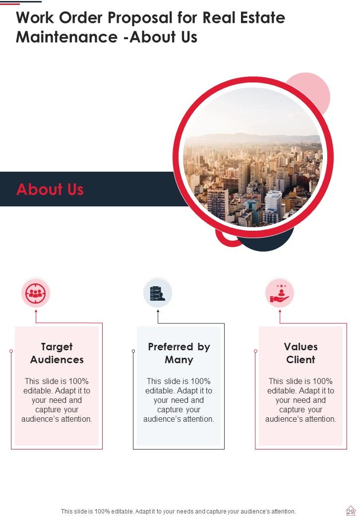 Work Order Proposal For Real Estate Maintenance Example Document Report Doc Pdf Ppt