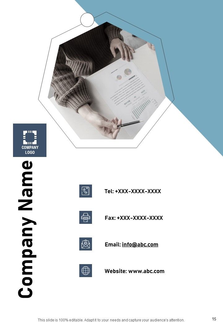 Yearly Credit Report Example One Pager Documents