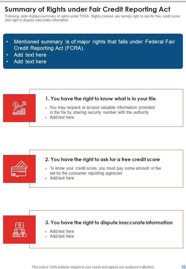 Yearly Credit Valuation Report Sample One Pager Documents