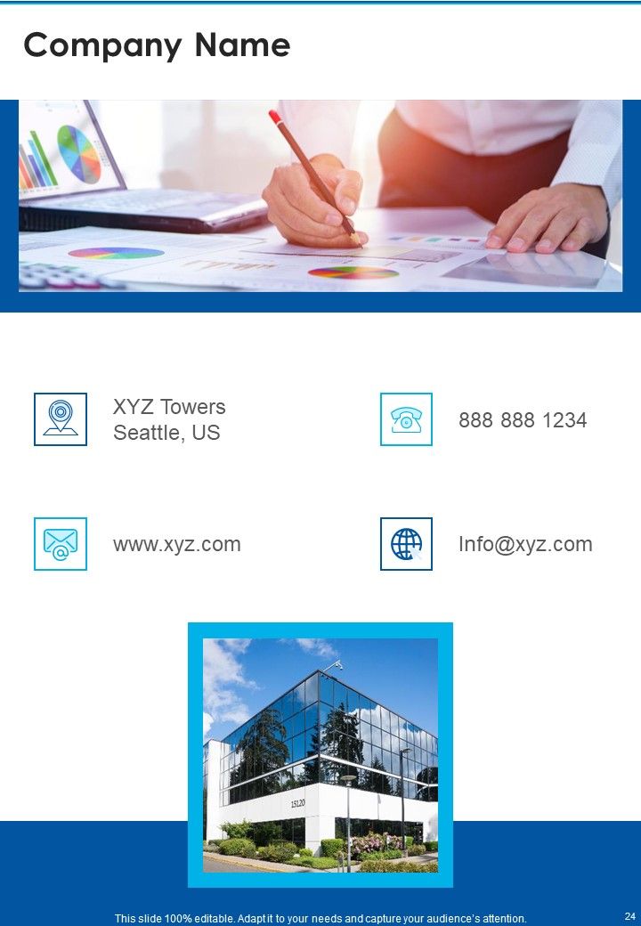 Yearly Report For Digital Business One Pager Documents