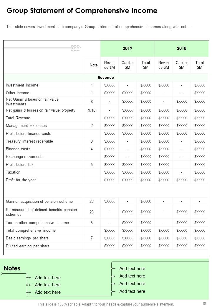 Yearly Reports For Investment Guild One Pager Documents