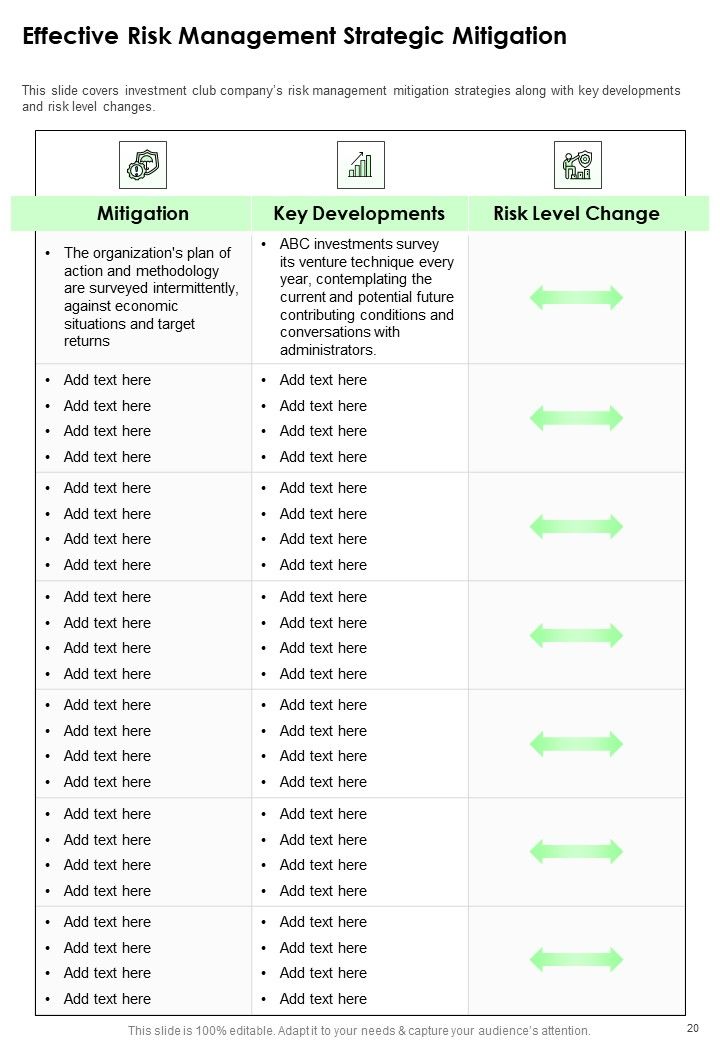 Yearly Reports For Investment Guild One Pager Documents