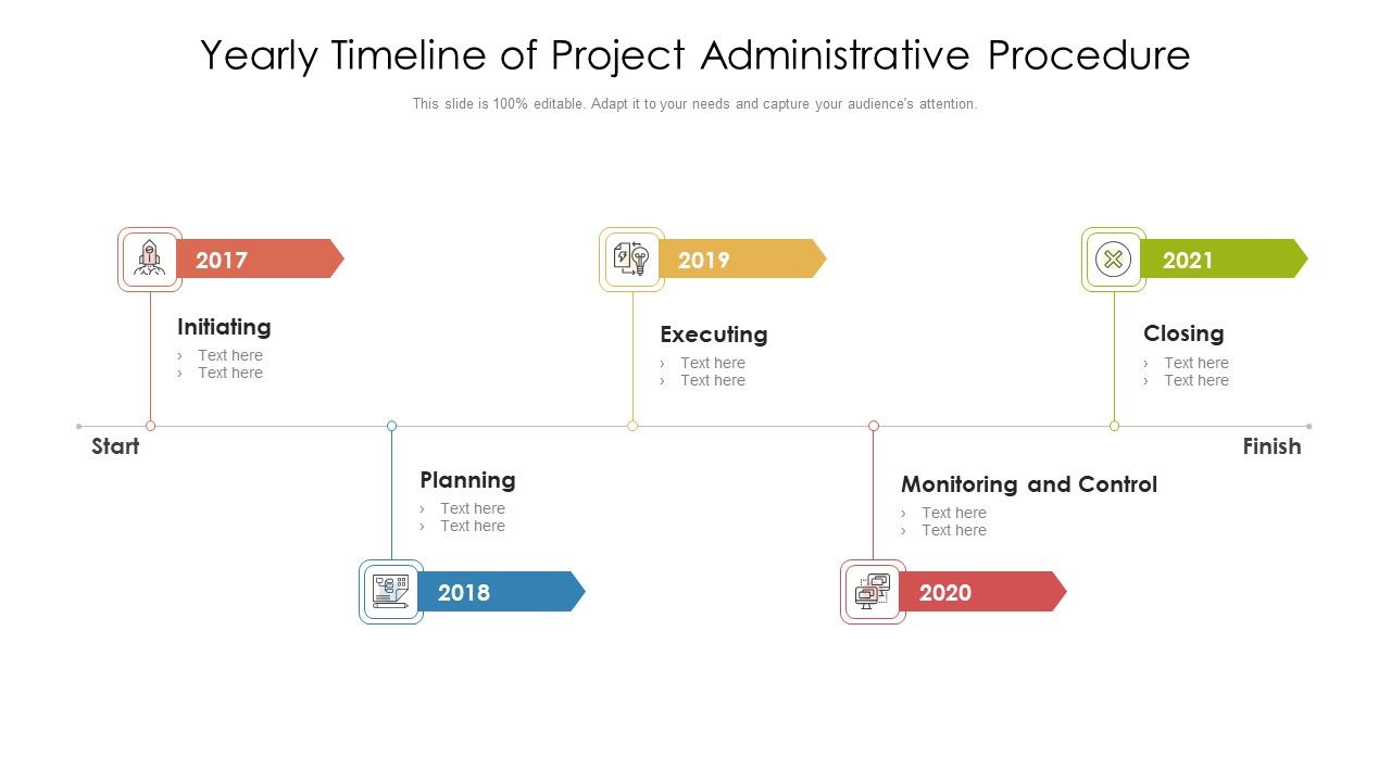 Yearly_Timeline_Of_Project_Administrative_Procedure_Ppt_PowerPoint_Presentation_Gallery_Structure_PDF_Slide_1.jpg