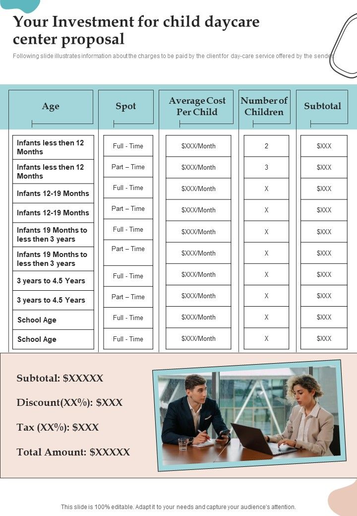 Your_Investment_For_Child_Daycare_Center_Proposal_One_Pager_Sample_Example_Document_Slide_1.jpg