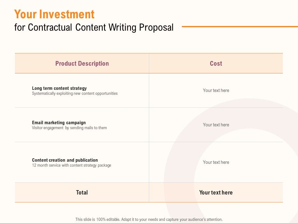 Your_Investment_For_Contractual_Content_Writing_Proposal_Ppt_PowerPoint_Presentation_Portfolio_Deck_PDF_Slide_1.jpg