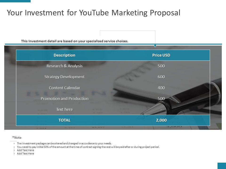 Your_Investment_For_Youtube_Marketing_Proposal_Ppt_PowerPoint_Presentation_Pictures_File_Formats_Slide_1.jpg