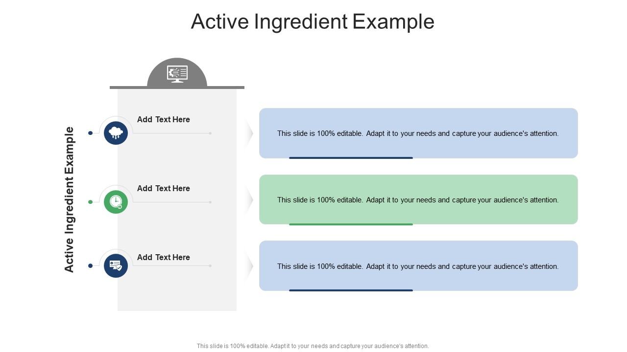 Active Ingredient Example In Powerpoint And Google Slides Cpb