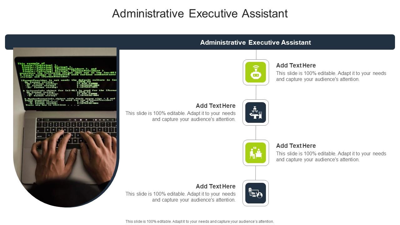 Administrative Executive Assistant In Powerpoint And Google Slides Cpb