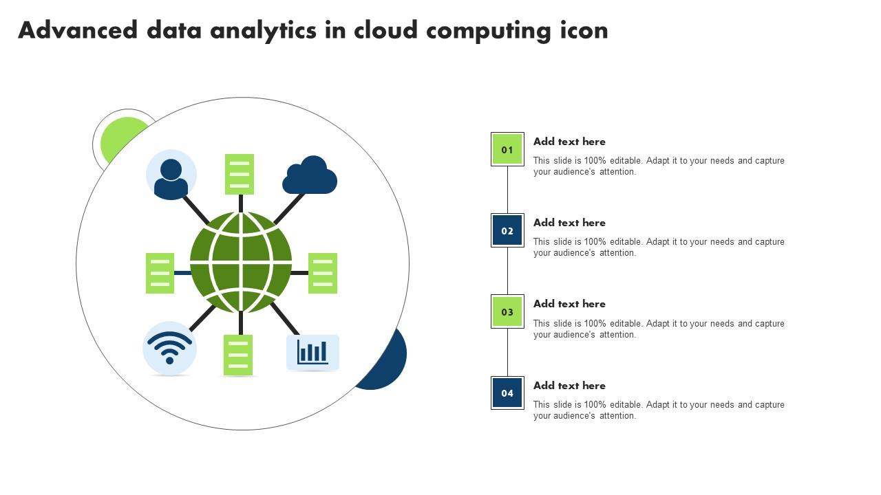 Advanced Data Analytics In Cloud Computing Icon Summary Pdf