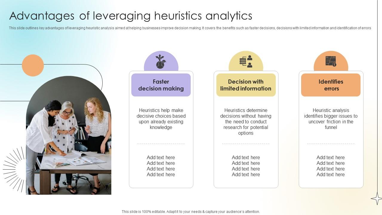 Advantages Of Leveraging Heuristics Analytics Data Analytics SS V