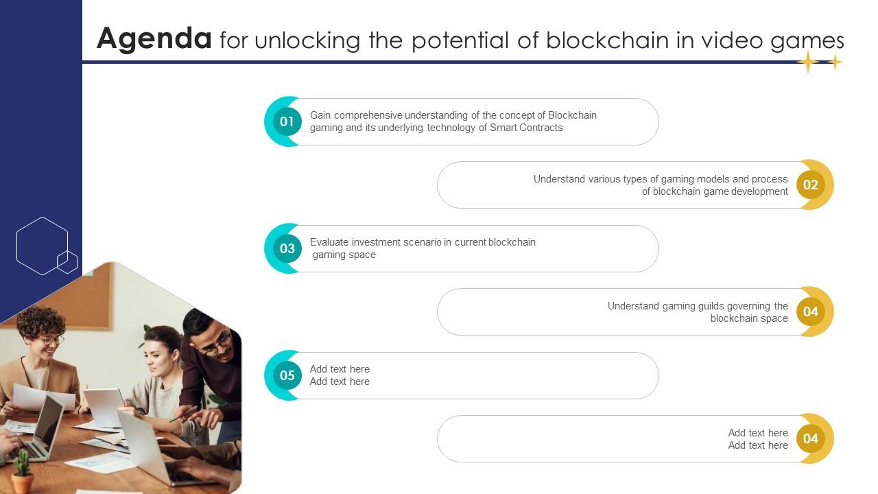 Agenda For Unlocking The Potential Of Blockchain In Video Games BCT SS V