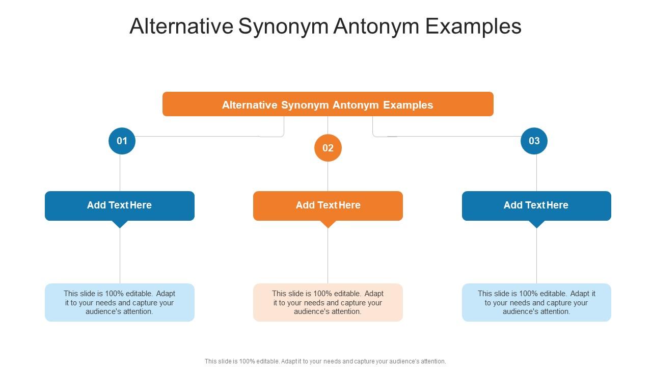 Alternative Synonym Antonym Examples In Powerpoint And Google Slides Cpb
