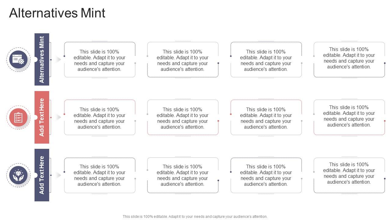 Alternatives Mint In Powerpoint And Google Slides Cpb