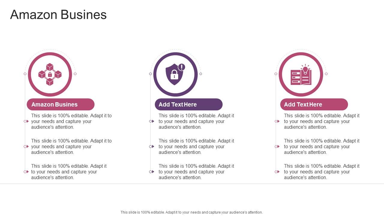 Amazon Busines In Powerpoint And Google Slides Cpb