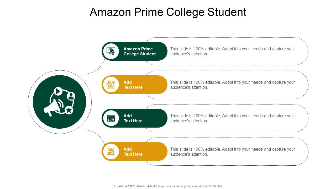 Amazon Prime College Student In Powerpoint And Google Slides Cpb