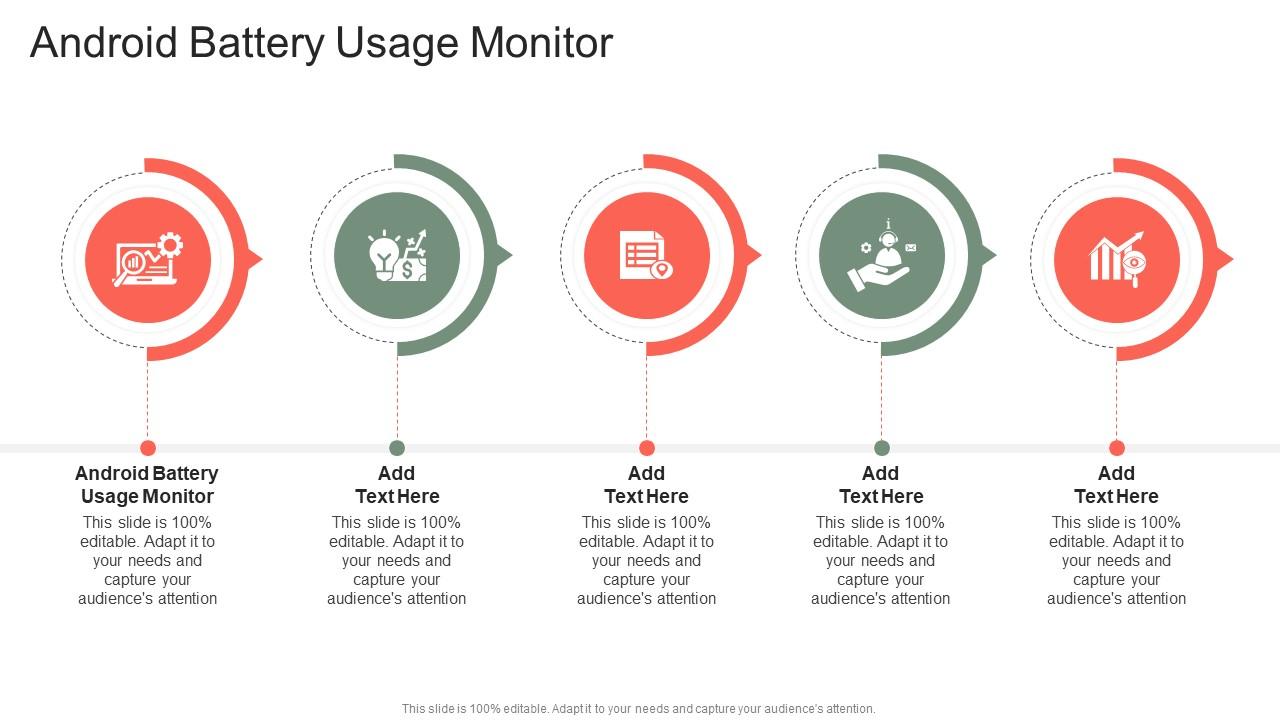 Android Battery Usage Monitor In Powerpoint And Google Slides Cpb