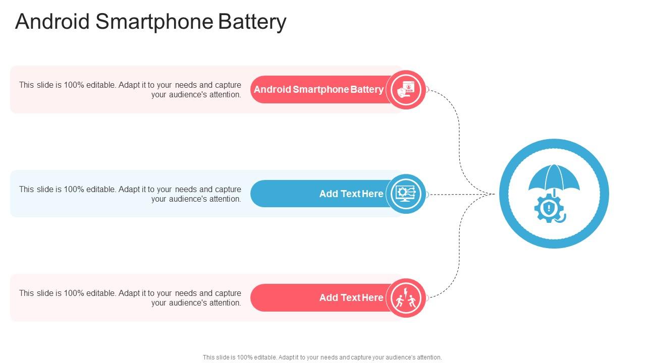 Android Smartphone Battery In Powerpoint And Google Slides Cpb