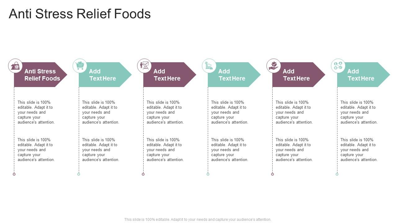 Anti Stress Relief Foods In Powerpoint And Google Slides Cpb