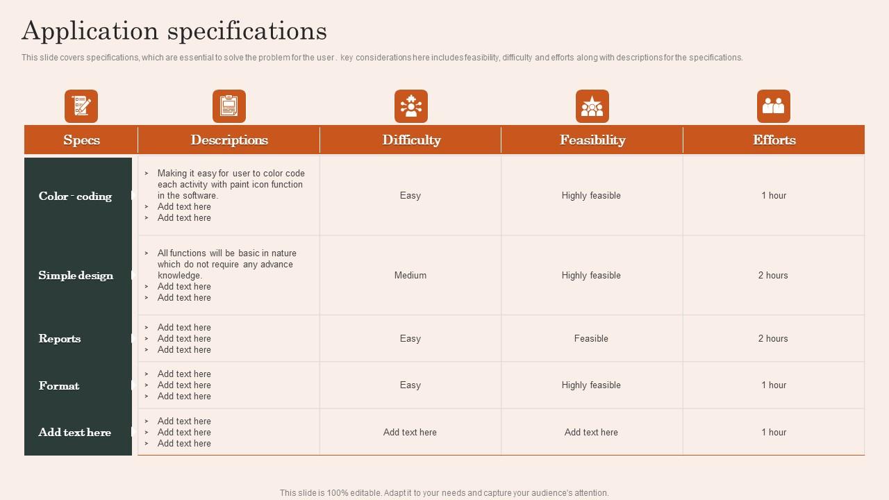 Application Specifications Mobile App Development And Advertising Service Diagrams Pdf