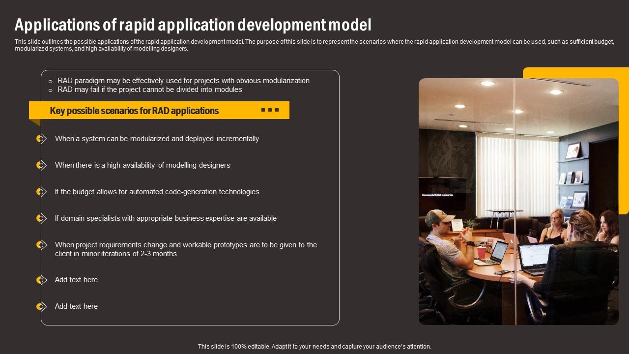 Applications Of Rapid Application Comparing RAD And Other Software Summary Pdf