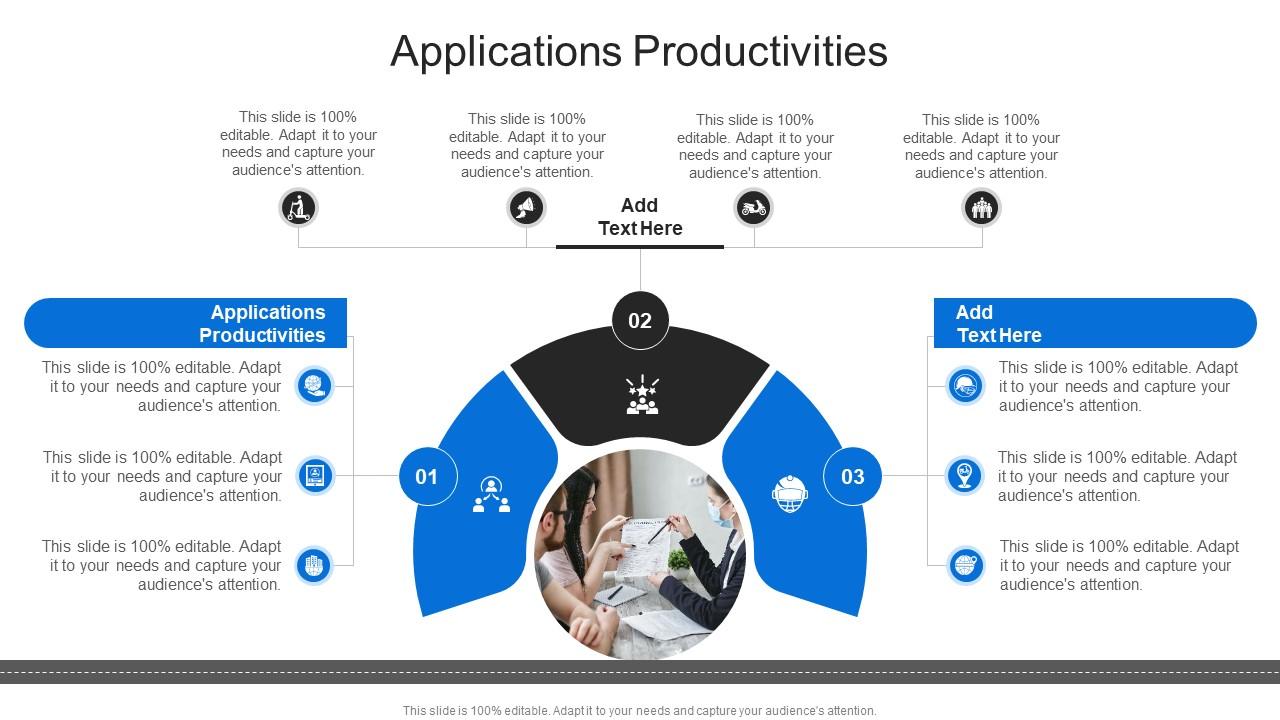 Applications Productivities In Powerpoint And Google Slides Cpb