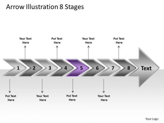arrow_illustration_8_stages_process_flow_charts_examples_powerpoint_slides_1.jpg