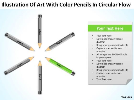art_with_color_pencils_in_circular_flow_business_plan_powerpoint_template_1.jpg