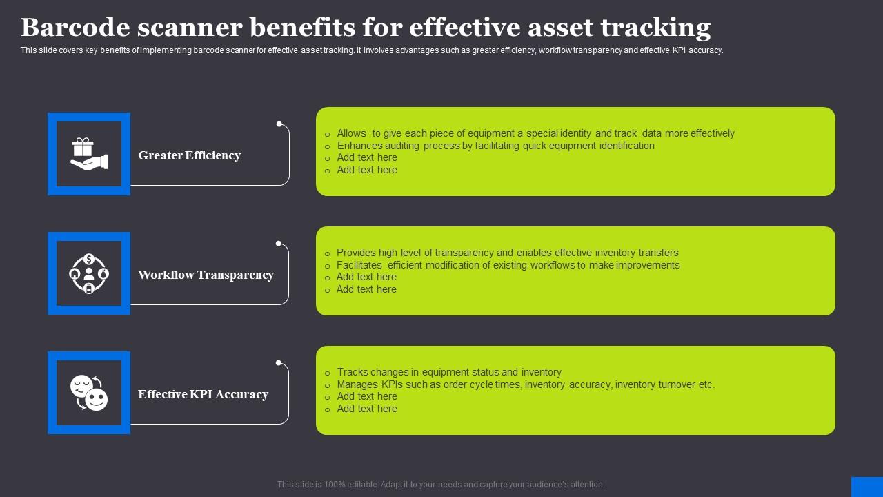 Barcode Scanner Benefits For Effective Asset RFID Solutions For Asset Traceability Portrait Pdf