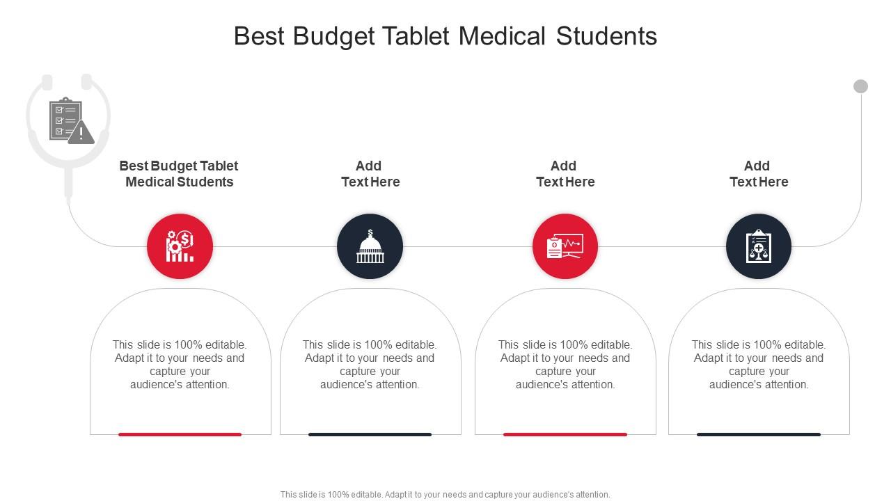 Best Budget Tablet Medical Students In Powerpoint And Google Slides Cpb