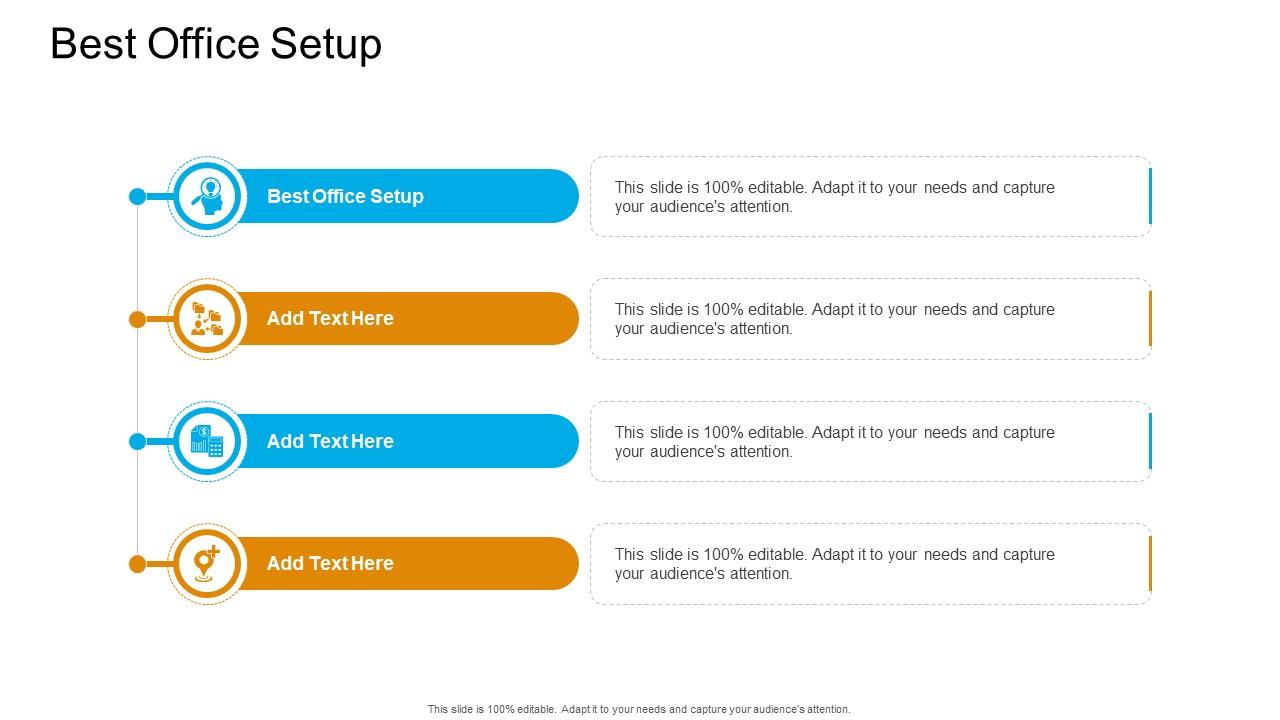 Best Office Setup In Powerpoint And Google Slides Cpb