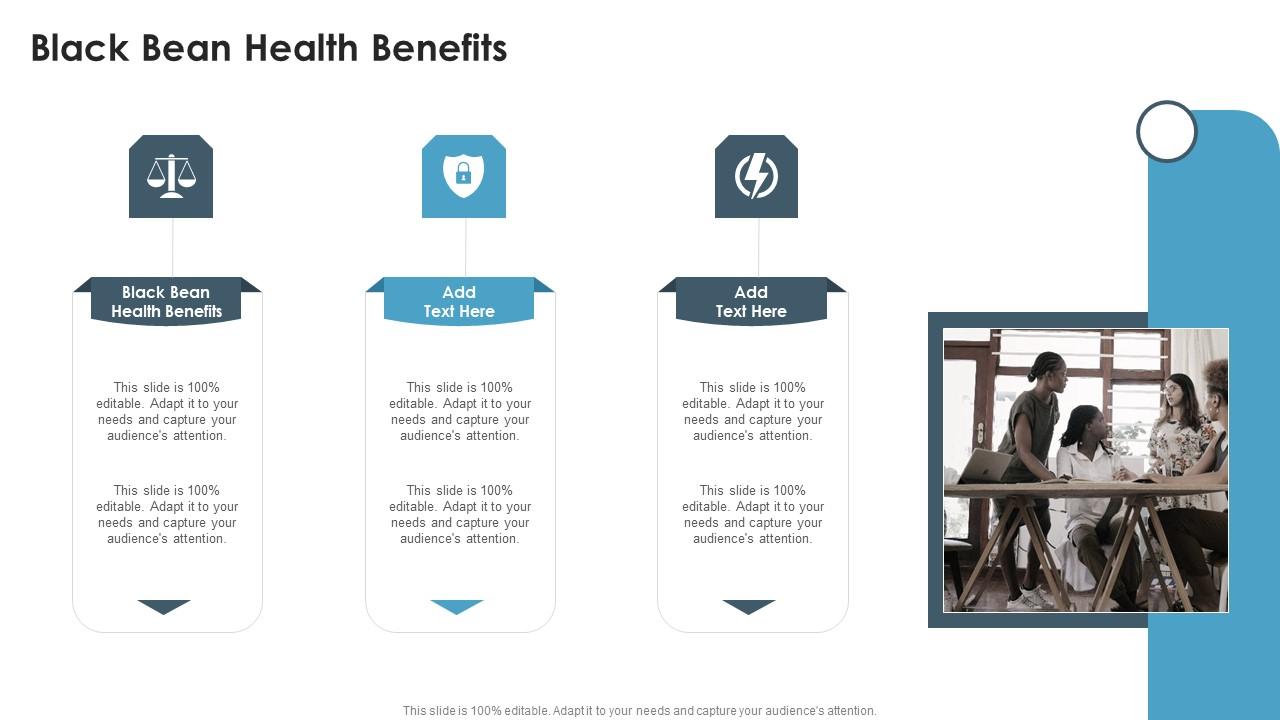Black Bean Health Benefits In Powerpoint And Google Slides Cpb