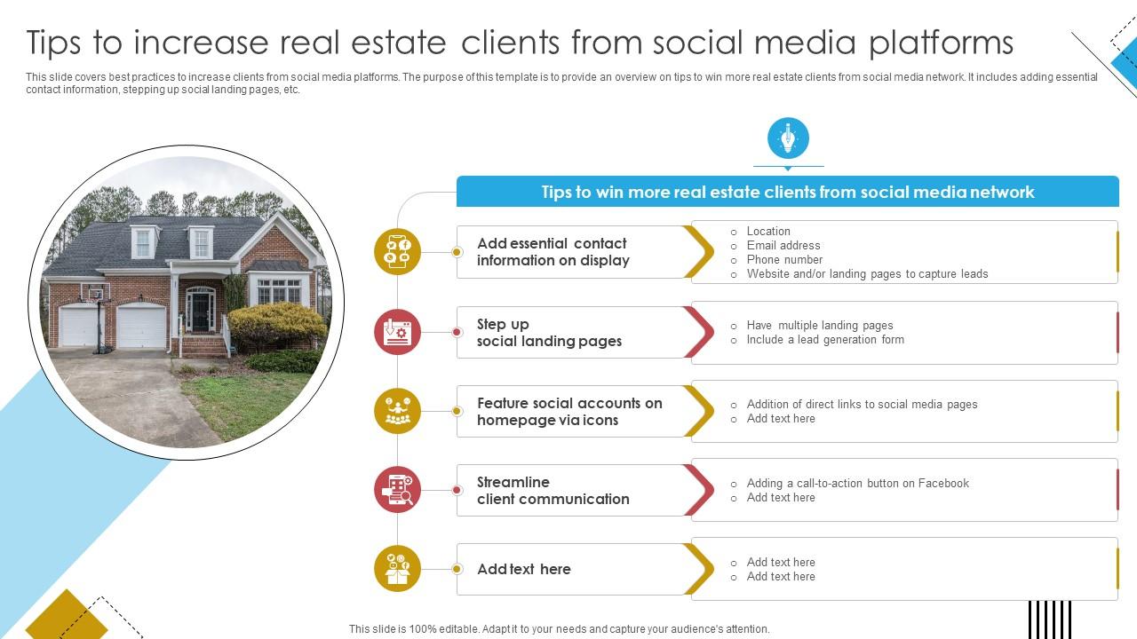 Blueprint For Effective Real Tips To Increase Real Estate Clients From Social Media Strategy SS V