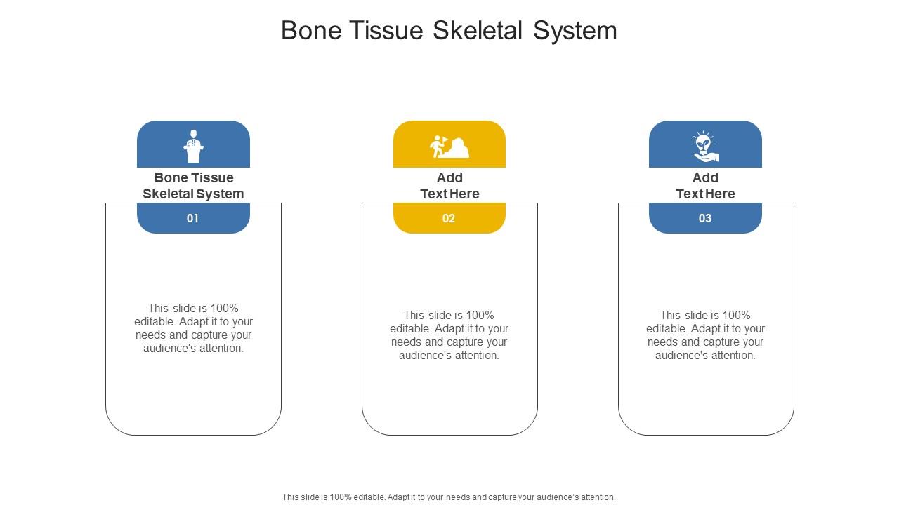 Bone Tissue Skeletal System In Powerpoint And Google Slides Cpb