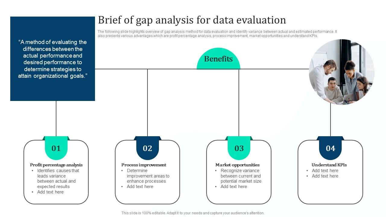 Brief Of Gap Analysis Data Marketing Intelligence Guide Data Gathering Clipart Pdf
